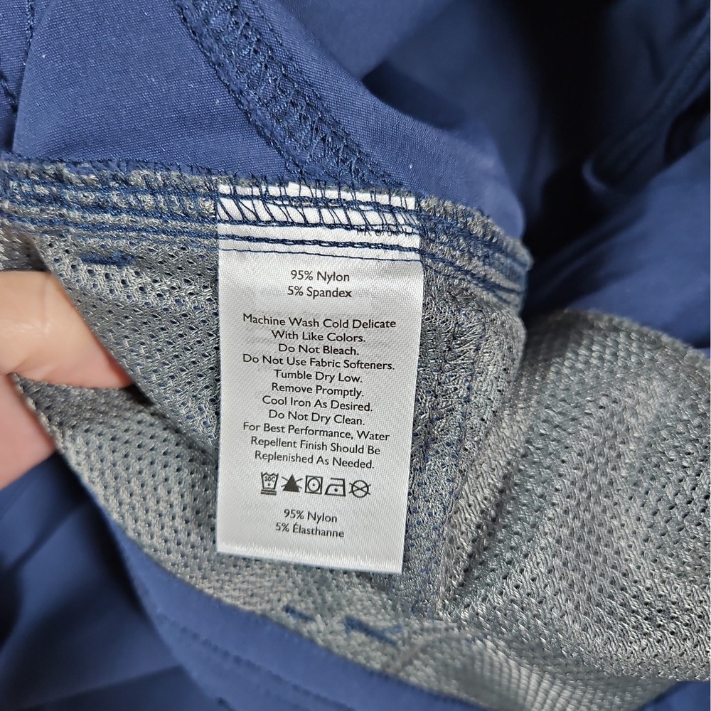 Eddie Bauer Womens Blue Nylon Blend Outdoor Hiking Pants Size 14 - Picture 5 of 11